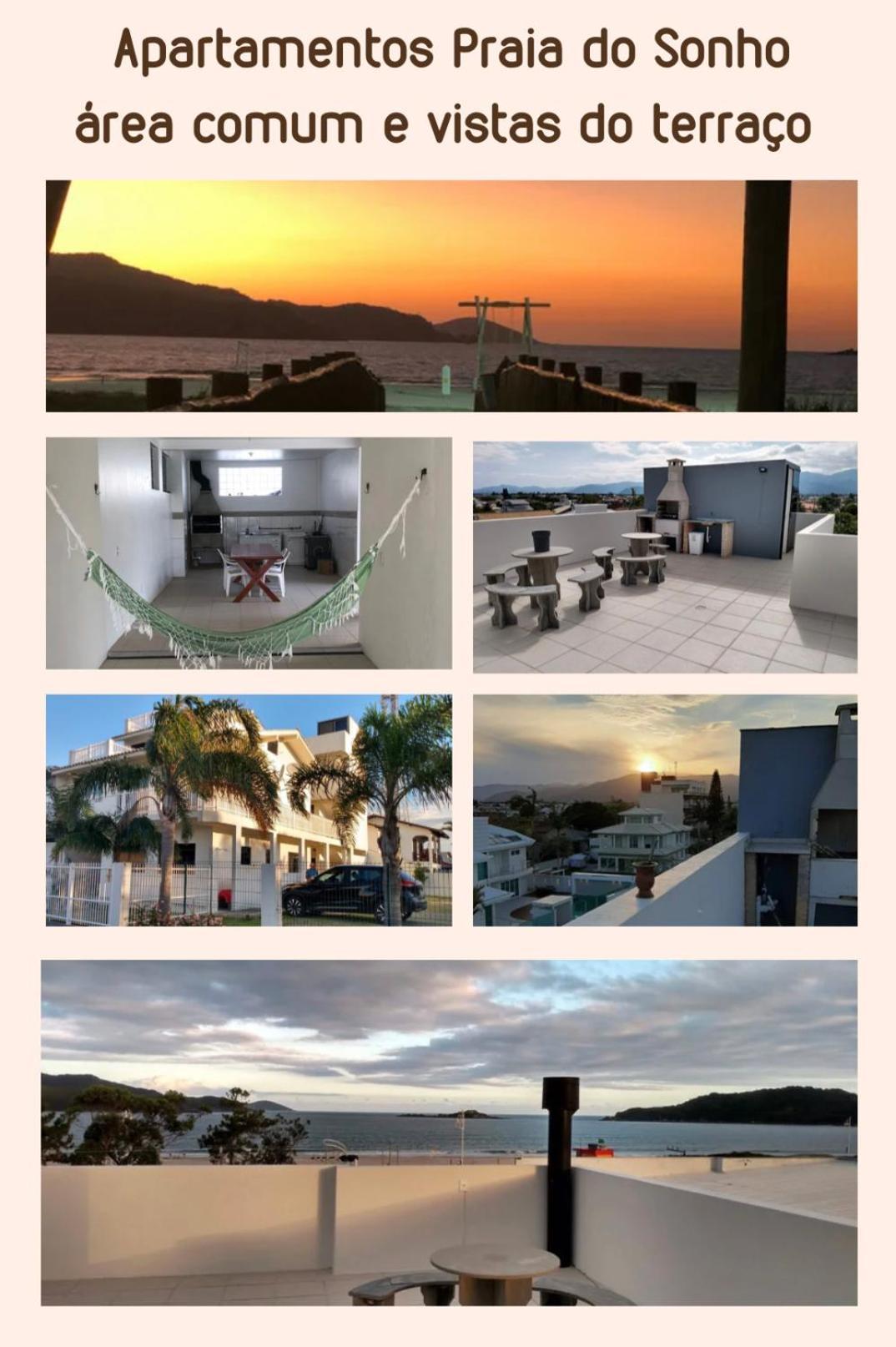 Apartamentos Praia Do Sonho Palhoça Esterno foto